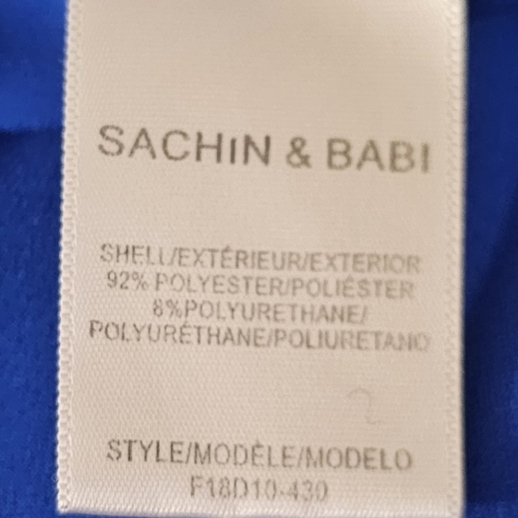Sachin & Babi Nurul Dress In Blue Size 2 RTR - Picture 7 of 9